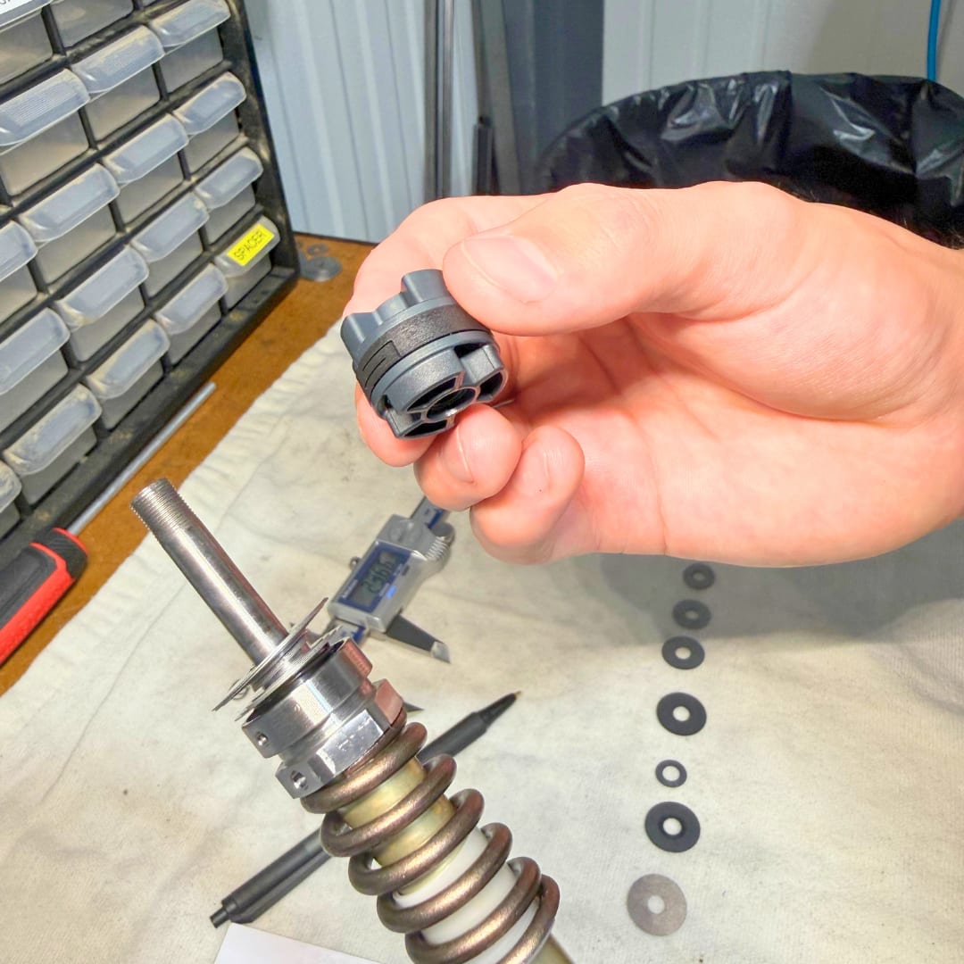 Removing the stock mid valve stack from the TAP shaft