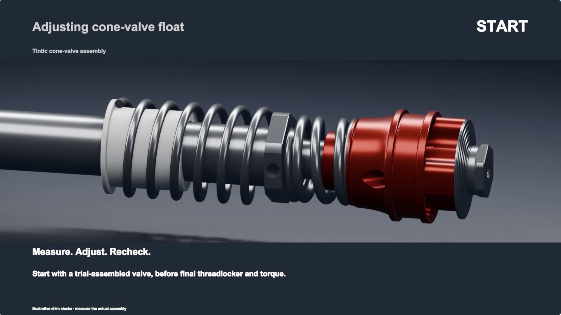 Adjusting cone valve float